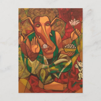 Cartão Postal Lord Ganesha
