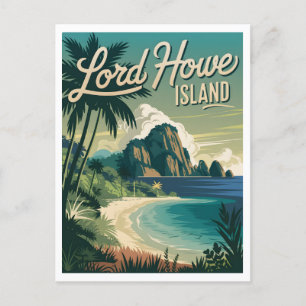 Cartão Postal Lord Howe Island Vintage