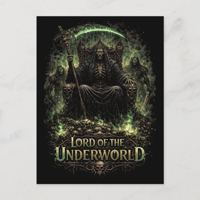Cartão Postal Lord of the Underworld (Frente)