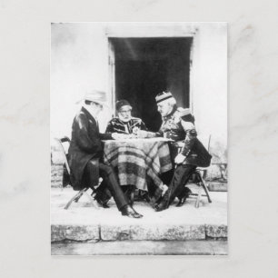 Cartão Postal Lord Raglan, Omar Pasha & General Pelissier,