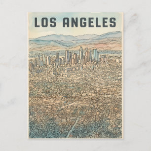 Cartão Postal Los Angeles