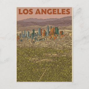 Cartão Postal Los Angeles 