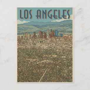 Cartão Postal Los Angeles 