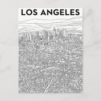 Cartão Postal Los Angeles 