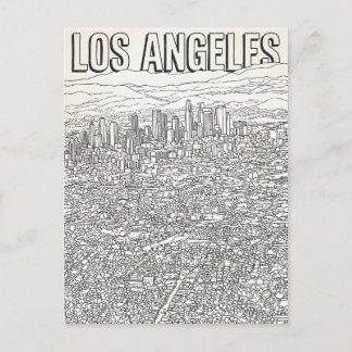 Cartão Postal Los Angeles 