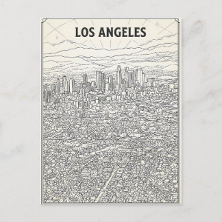 Cartão Postal Los Angeles 