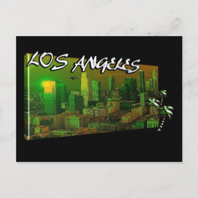 Cartão Postal Los Angeles (Frente)