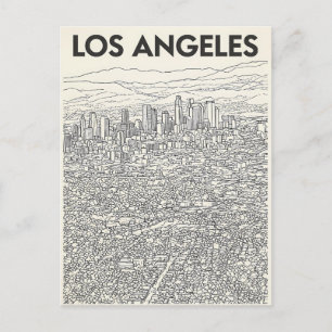 Cartão Postal Los Angeles 