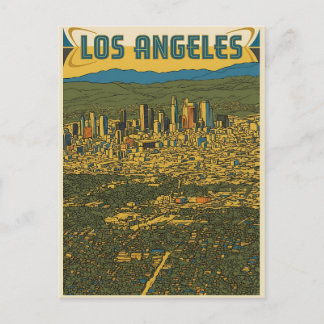Cartão Postal Los Angeles 