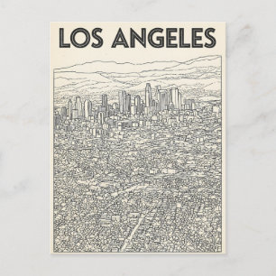 Cartão Postal Los Angeles 