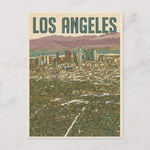 Cartão Postal Los Angeles