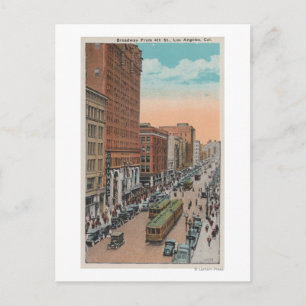 Cartão Postal Los Angeles, CABroad da 4th Street View