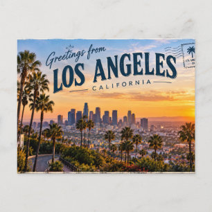 Cartão Postal Los Angeles Califórnia