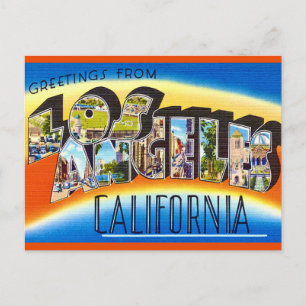 Cartão Postal Los Angeles Califórnia