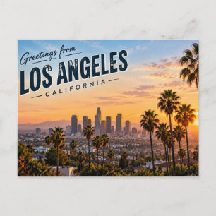 Cartão Postal Los Angeles Califórnia