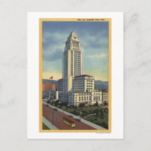 Cartão Postal Los Angeles, CaliforniaA View of City Hall