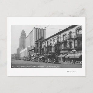 Cartão Postal Los Angeles, escritório de Posto da CA e antigo p