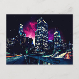 Cartão Postal Los Angeles Espacial