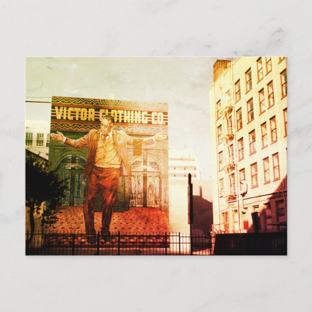 Cartão Postal Los Angeles Graffiti (Frente)