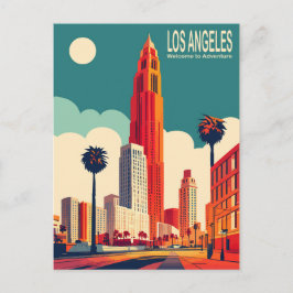 Cartão Postal Los Angeles, Ruas da Cidade, Viagem