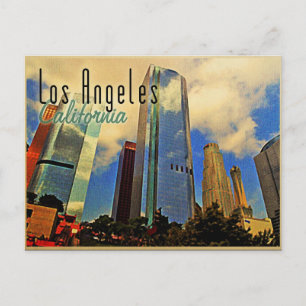 Cartão Postal Los Angeles Skyline