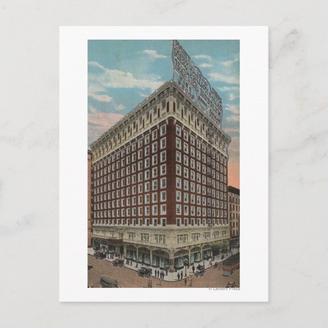 Cartão Postal Los Angeles, Visão do Hotel Rosslyn (Frente)