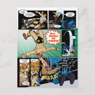 Cartão postal Los Luchadores Mysteriosos