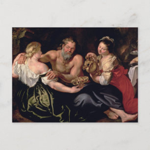 Cartão Postal Lot e suas filhas