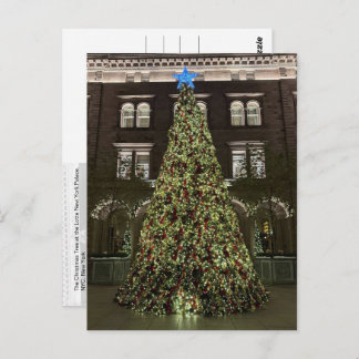 Cartão Postal Lotte New York Palace Christmas Tree (2025) -