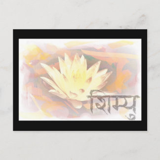 Cartão Postal lótus 44