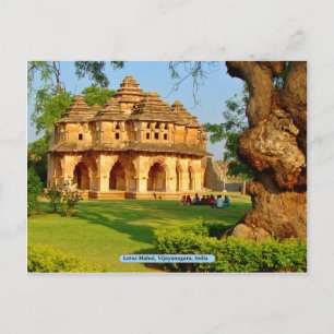 Cartão Postal Lotus Mahal, Vijayanagara, Índia
