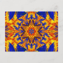 CARTÃO POSTAL LOTUS PINTADO 27