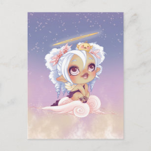 Cartão Postal Lou Angel e Bird