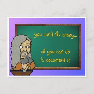 cartão postal louco