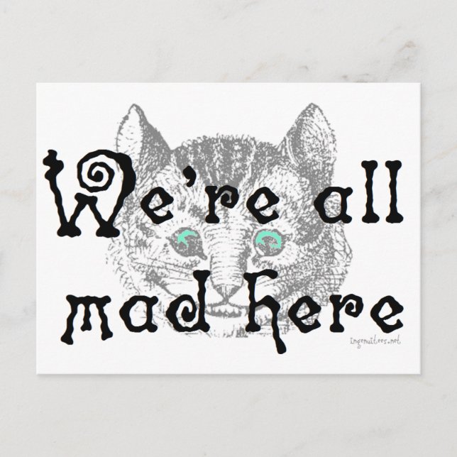 Cartão Postal Louco aqui (Frente)