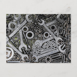 Cartão Postal Loucos e parafusos