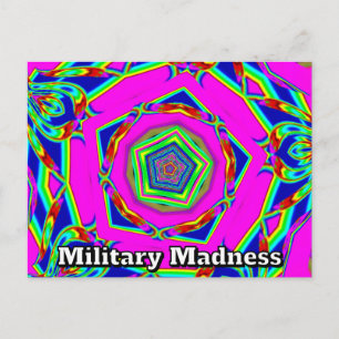 Cartão Postal Loucura Militar