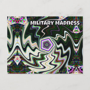 Cartão Postal Loucura Militar (você pode mudar as palavras)