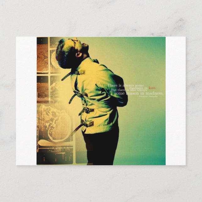 Cartão Postal Loucura no Amor (Frente)