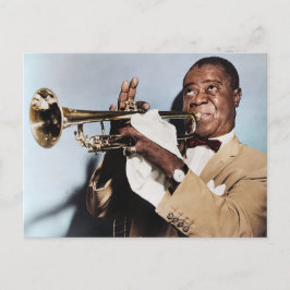 Cartão Postal Louis Armstrong