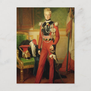 Cartão Postal Louis-Charles-Philippe de Orleans Duque de