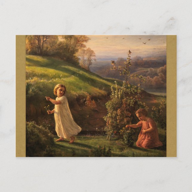 Cartão Postal Louis Janmot Poem da alma Primavera CC0771 (Frente)