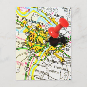 Cartão Postal Louis, Missouri