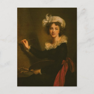 Cartão Postal Louise Elisabeth Vigee Le Brun - Autorretrato