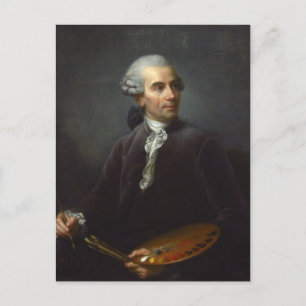 Cartão Postal Louise Elisabeth Vigee - Retrato de Joseph Vernet