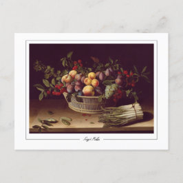 Cartão Postal Louise Moillon #5 - Cartão-postal de arte