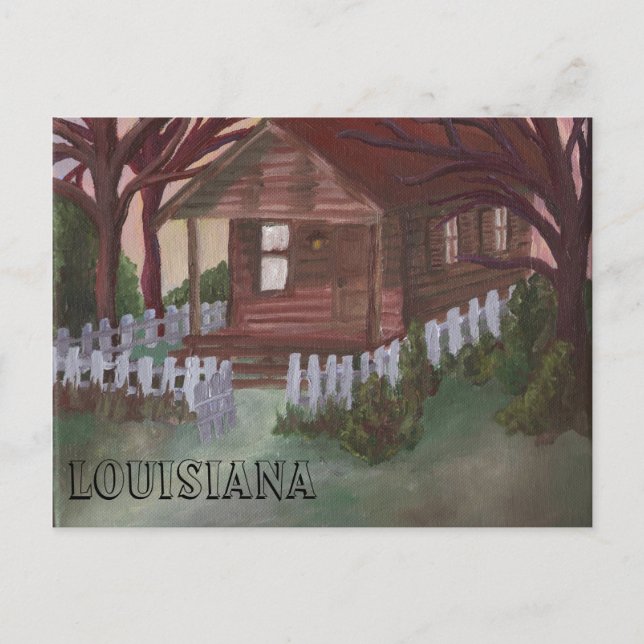 Cartão Postal Louisiana (Frente)