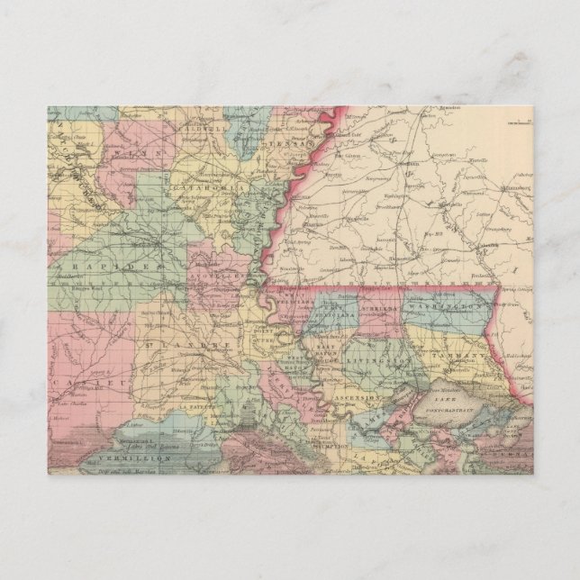 Cartão Postal Louisiana 2 (Frente)