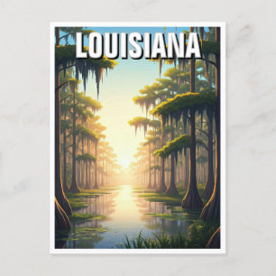 Cartão Postal Louisiana Barataria Preserve