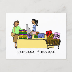 Cartão Postal Louisiana Compre um Humor de Cartoon Mardi Gras